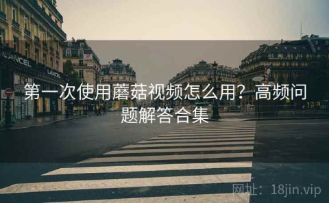 第一次使用蘑菇视频怎么用？高频问题解答合集