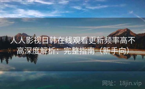 人人影视日韩在线观看更新频率高不高深度解析：完整指南（新手向）